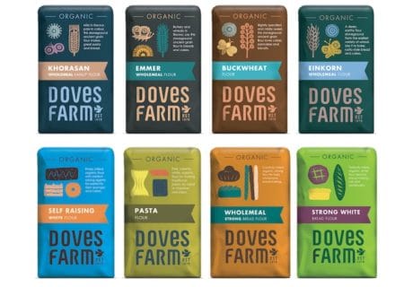 Doves Farm rebrand