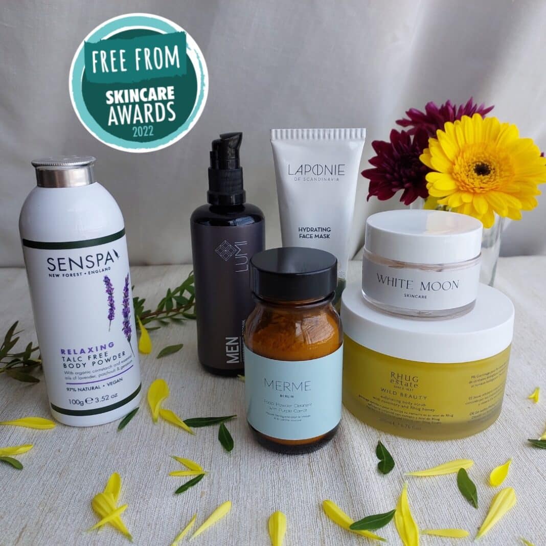 Free 2022 Free From Skincare Awards winners announced