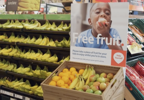 Tesco free fruit